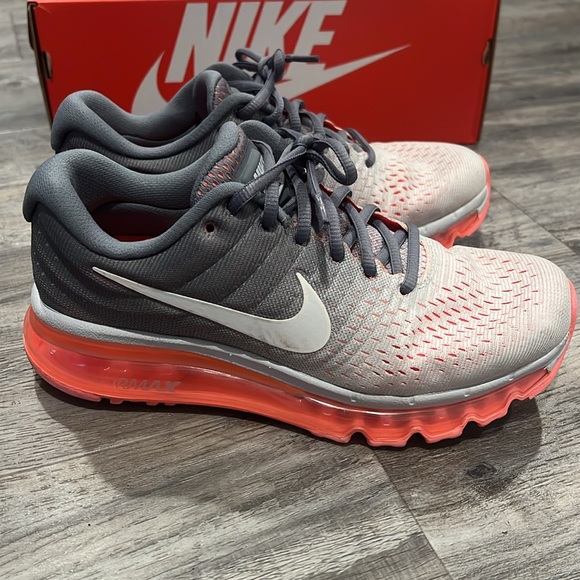 Nike Air Max 2017 849560-007 Gray/Pink/White Running Shoes Sneakers JDJ673 7.5 - Picture 5 of 13